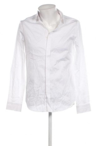 Мъжка риза Armani Exchange, Размер L, Цвят Бял, Цена 88,55 лв.