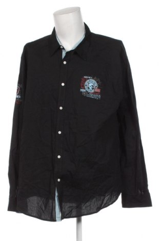 Ανδρικό πουκάμισο Atlas For Men, Μέγεθος 4XL, Χρώμα Μαύρο, Τιμή 10,76 €