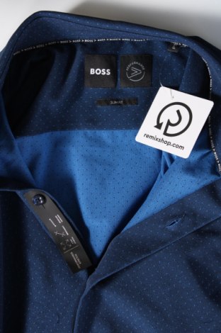 Ανδρικό πουκάμισο BOSS, Μέγεθος L, Χρώμα Μπλέ, Τιμή 100,21 €