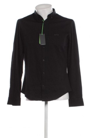 Ανδρικό πουκάμισο BOSS, Μέγεθος S, Χρώμα Μαύρο, Τιμή 44,54 €