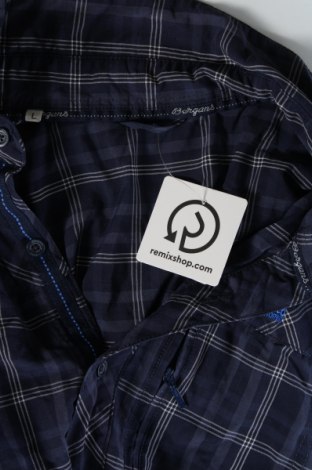 Ανδρικό πουκάμισο Bergans of Norway, Μέγεθος L, Χρώμα Μπλέ, Τιμή 20,61 €
