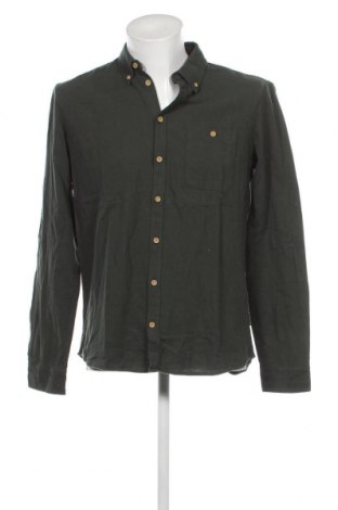 Herrenhemd Blend, Größe L, Farbe Grün, Preis 19,85 €