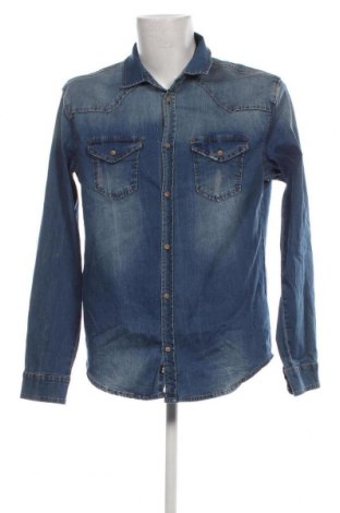 Ανδρικό πουκάμισο Brandit, Μέγεθος L, Χρώμα Μπλέ, Τιμή 23,81 €