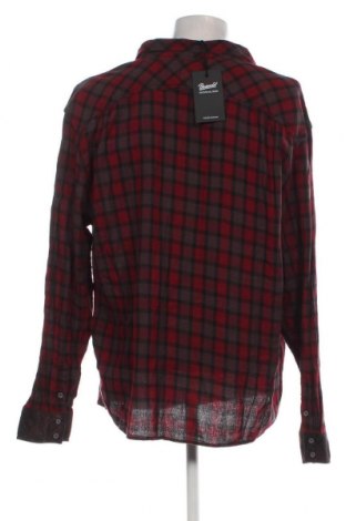 Herrenhemd Brandit, Größe 4XL, Farbe Rot, Preis € 35,72