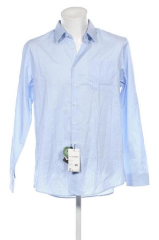 Ανδρικό πουκάμισο C&A, Μέγεθος L, Χρώμα Μπλέ, Τιμή 23,71 €