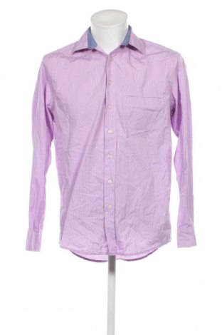 Ανδρικό πουκάμισο C.Comberti, Μέγεθος M, Χρώμα Βιολετί, Τιμή 5,38 €