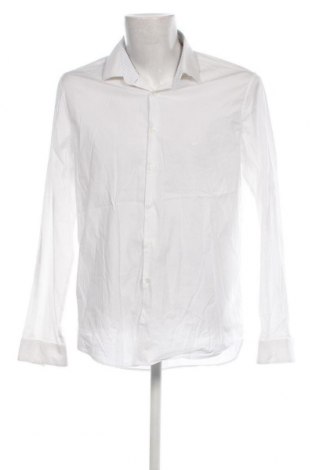 Herrenhemd Calvin Klein, Größe XL, Farbe Weiß, Preis 44,23 €