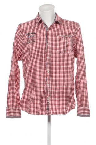 Herrenhemd Camp David, Größe XXL, Farbe Rot, Preis 15,31 €