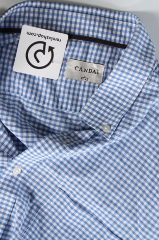 Мъжка риза Canda, Размер L, Цвят Син, Цена 14,50 лв.