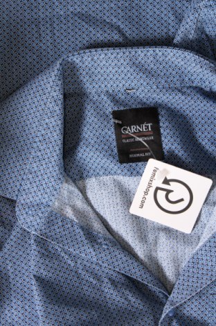 Herrenhemd Carnet, Größe L, Farbe Blau, Preis 5,51 €