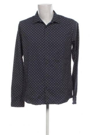 Ανδρικό πουκάμισο Cast Iron, Μέγεθος XL, Χρώμα Μπλέ, Τιμή 13,61 €