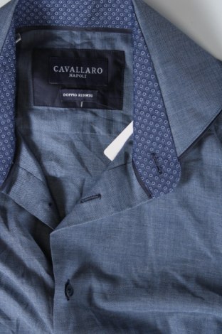 Herrenhemd Cavallaro Napoli, Größe S, Farbe Blau, Preis € 7,99