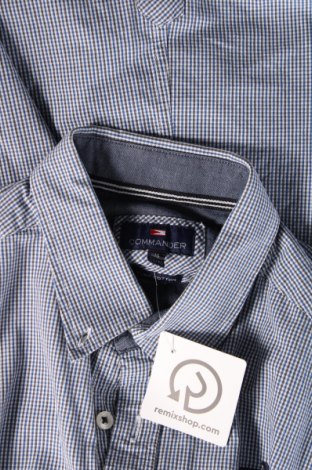 Ανδρικό πουκάμισο Commander, Μέγεθος M, Χρώμα Μπλέ, Τιμή 9,30 €