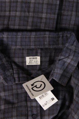 Herrenhemd Cotton On, Größe S, Farbe Blau, Preis € 12,09