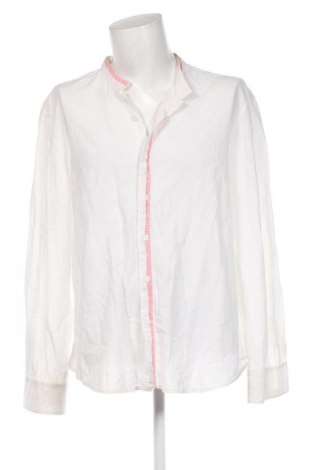 Ανδρικό πουκάμισο Cotton World, Μέγεθος XXL, Χρώμα Λευκό, Τιμή 8,91 €