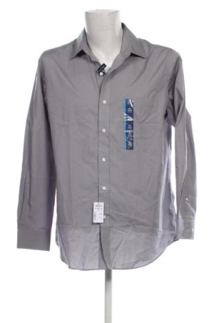 Herrenhemd Croft & Barrow, Größe L, Farbe Grau, Preis 11,10 €