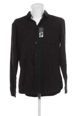 Ανδρικό πουκάμισο Cubus, Μέγεθος XL, Χρώμα Μαύρο, Τιμή 9,87 €
