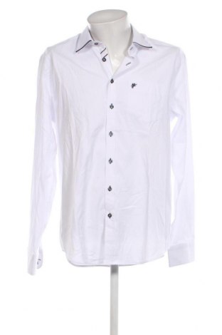 Herrenhemd Denim Culture, Größe L, Farbe Weiß, Preis € 21,83