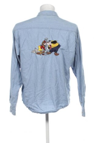 Ανδρικό πουκάμισο Disney, Μέγεθος L, Χρώμα Μπλέ, Τιμή 17,94 €
