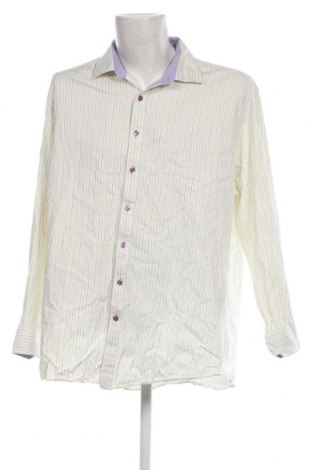 Ανδρικό πουκάμισο Dressmann, Μέγεθος 3XL, Χρώμα Λευκό, Τιμή 11,57 €