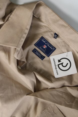 Ανδρικό πουκάμισο Duke Of Dunkan, Μέγεθος XXL, Χρώμα  Μπέζ, Τιμή 17,94 €