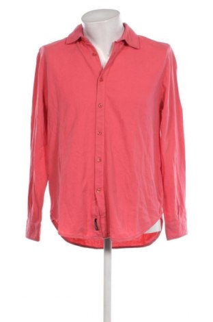 Мъжка риза Ecoalf, Размер L, Цвят Розов, Цена 64,40 лв.