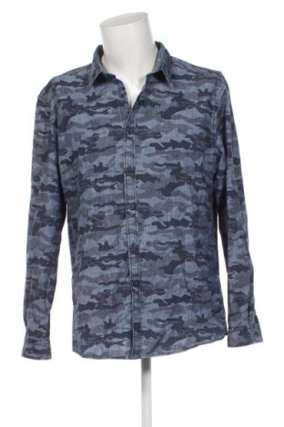 Ανδρικό πουκάμισο Edc By Esprit, Μέγεθος XXL, Χρώμα Μπλέ, Τιμή 11,57 €