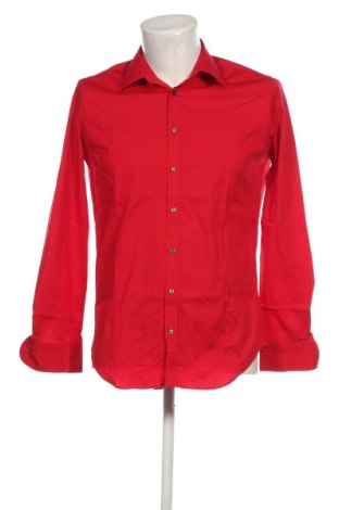 Ανδρικό πουκάμισο Ego, Μέγεθος M, Χρώμα Κόκκινο, Τιμή 8,45 €