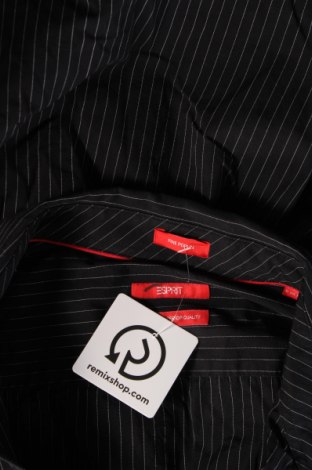 Ανδρικό πουκάμισο Esprit, Μέγεθος L, Χρώμα Μαύρο, Τιμή 10,54 €