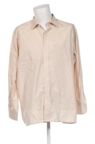 Ανδρικό πουκάμισο Eterna, Μέγεθος XXL, Χρώμα  Μπέζ, Τιμή 15,31 €