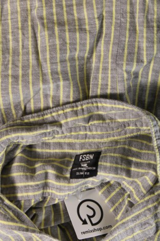 Ανδρικό πουκάμισο FSBN, Μέγεθος L, Χρώμα Γκρί, Τιμή 8,97 €