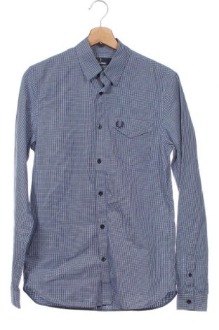 Ανδρικό πουκάμισο Fred Perry, Μέγεθος XS, Χρώμα Μπλέ, Τιμή 19,07 €