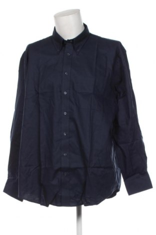 Ανδρικό πουκάμισο Fruit Of The Loom, Μέγεθος XXL, Χρώμα Μπλέ, Τιμή 7,18 €