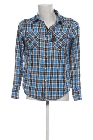 Ανδρικό πουκάμισο G-Star Raw, Μέγεθος M, Χρώμα Πολύχρωμο, Τιμή 33,20 €