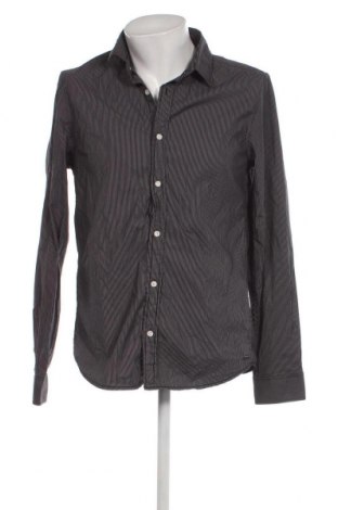 Мъжка риза Garcia Jeans, Размер L, Цвят Черен, Цена 13,60 лв.