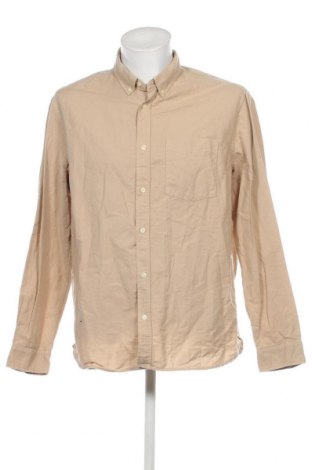 Ανδρικό πουκάμισο H&M, Μέγεθος XL, Χρώμα  Μπέζ, Τιμή 7,18 €