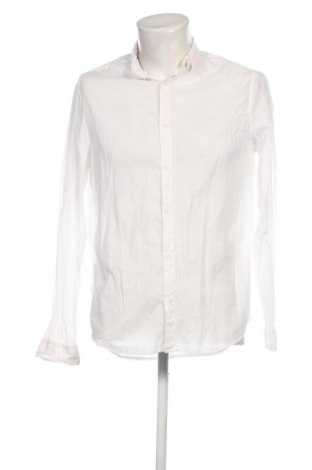Ανδρικό πουκάμισο H&M, Μέγεθος M, Χρώμα Λευκό, Τιμή 14,83 €
