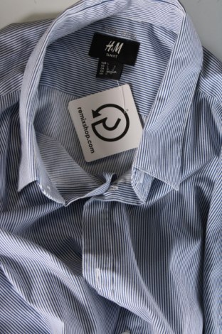Ανδρικό πουκάμισο H&M, Μέγεθος L, Χρώμα Πολύχρωμο, Τιμή 10,34 €