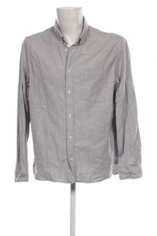 Ανδρικό πουκάμισο H&M L.O.G.G., Μέγεθος XL, Χρώμα Γκρί, Τιμή 9,87 €