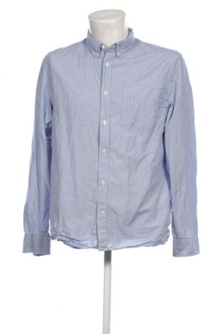 Ανδρικό πουκάμισο H&M L.O.G.G., Μέγεθος L, Χρώμα Μπλέ, Τιμή 9,30 €