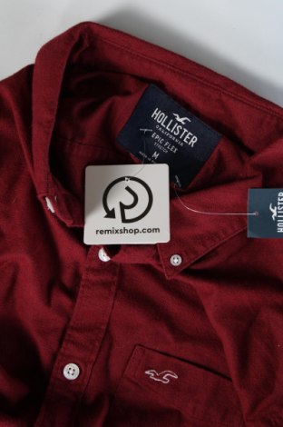 Herrenhemd Hollister, Größe M, Farbe Rot, Preis 21,43 €