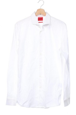 Ανδρικό πουκάμισο Hugo Boss, Μέγεθος M, Χρώμα Λευκό, Τιμή 50,10 €
