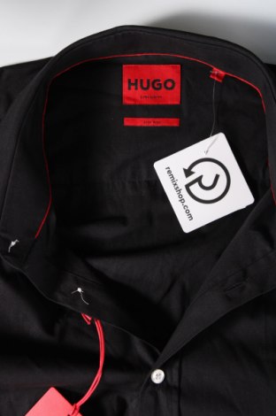 Herrenhemd Hugo Boss, Größe L, Farbe Schwarz, Preis 105,77 €