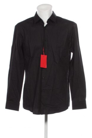 Ανδρικό πουκάμισο Hugo Boss, Μέγεθος XL, Χρώμα Μαύρο, Τιμή 111,34 €