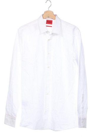 Ανδρικό πουκάμισο Hugo Boss, Μέγεθος M, Χρώμα Λευκό, Τιμή 61,24 €