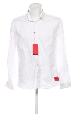 Ανδρικό πουκάμισο Hugo Boss, Μέγεθος XL, Χρώμα Λευκό, Τιμή 61,24 €