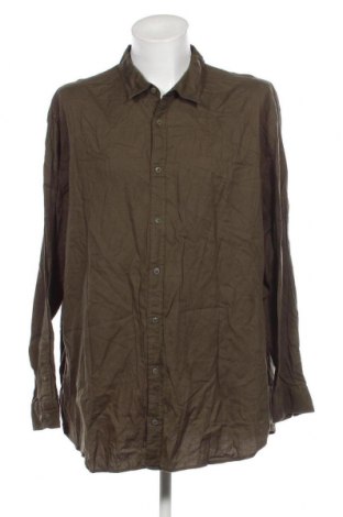 Herrenhemd Jack & Jones, Größe 4XL, Farbe Grün, Preis 23,66 €