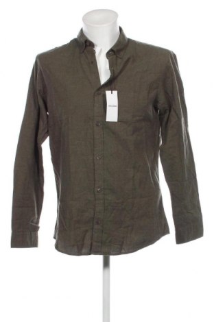 Мъжка риза Jack & Jones, Размер L, Цвят Зелен, Цена 41,00 лв.