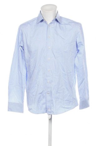 Мъжка риза Jacques Britt, Размер L, Цвят Син, Цена 34,00 лв.