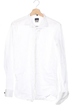 Ανδρικό πουκάμισο Jake*s, Μέγεθος M, Χρώμα Λευκό, Τιμή 21,03 €